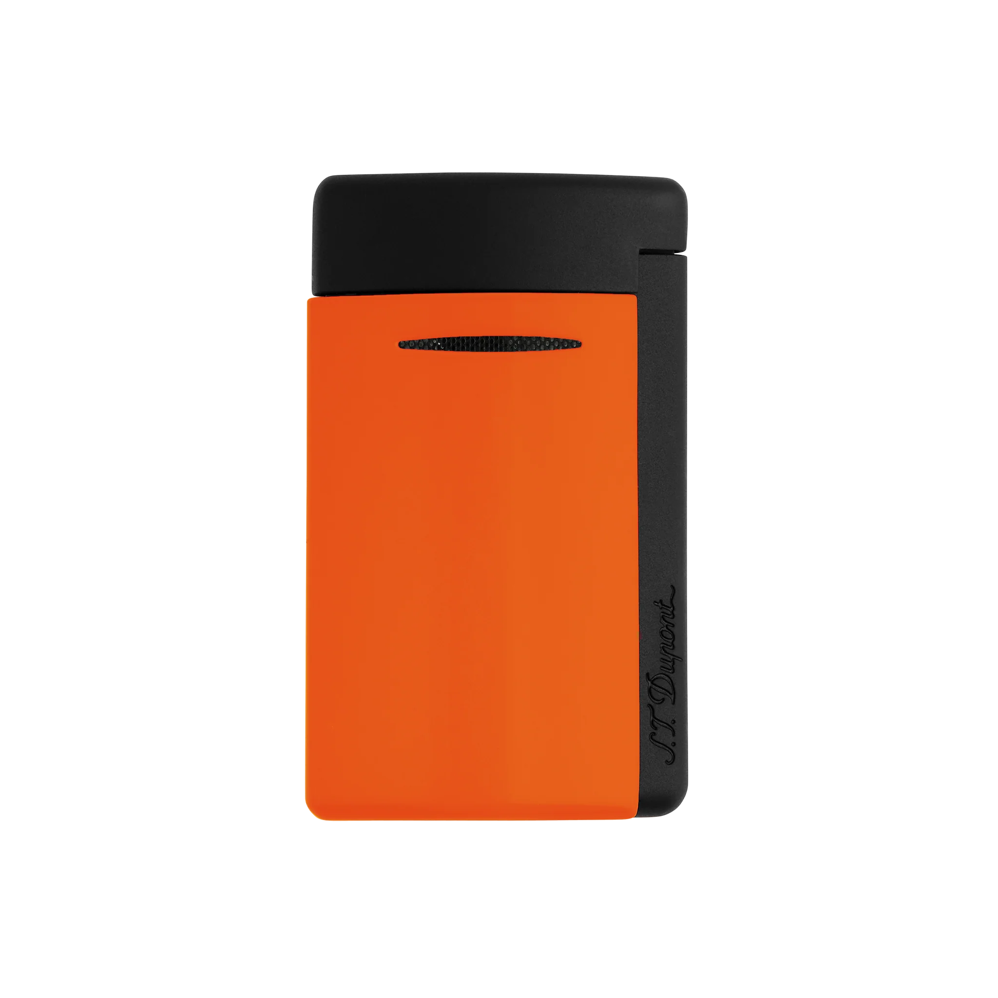 S.T. Dupont Fun Size Minijet Lighter - Matte Black & Neon Orange -
