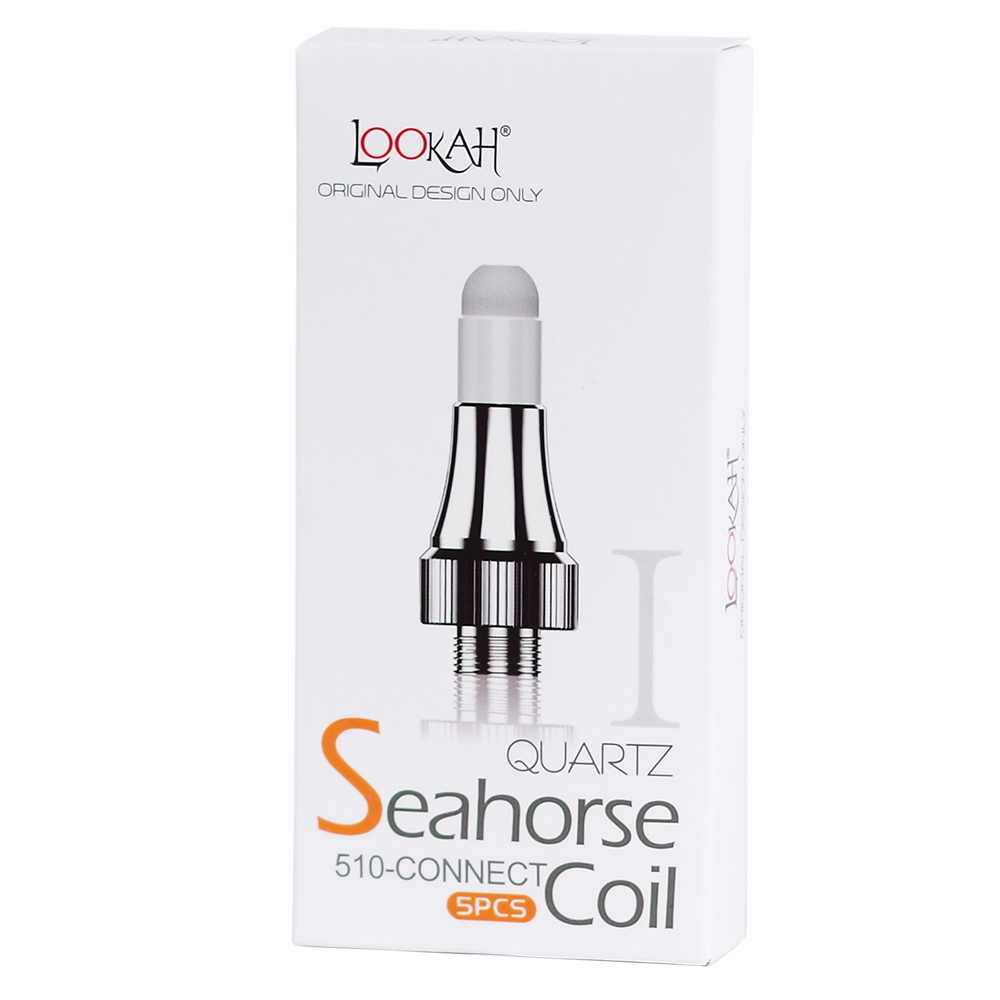 Lookah Seahorse Replacement Tips - Quartz I (5 Pack)