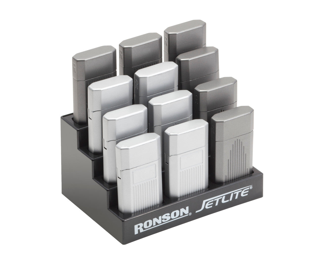 Ronson Jetlite Butane Torch Lighters 12 Pack -