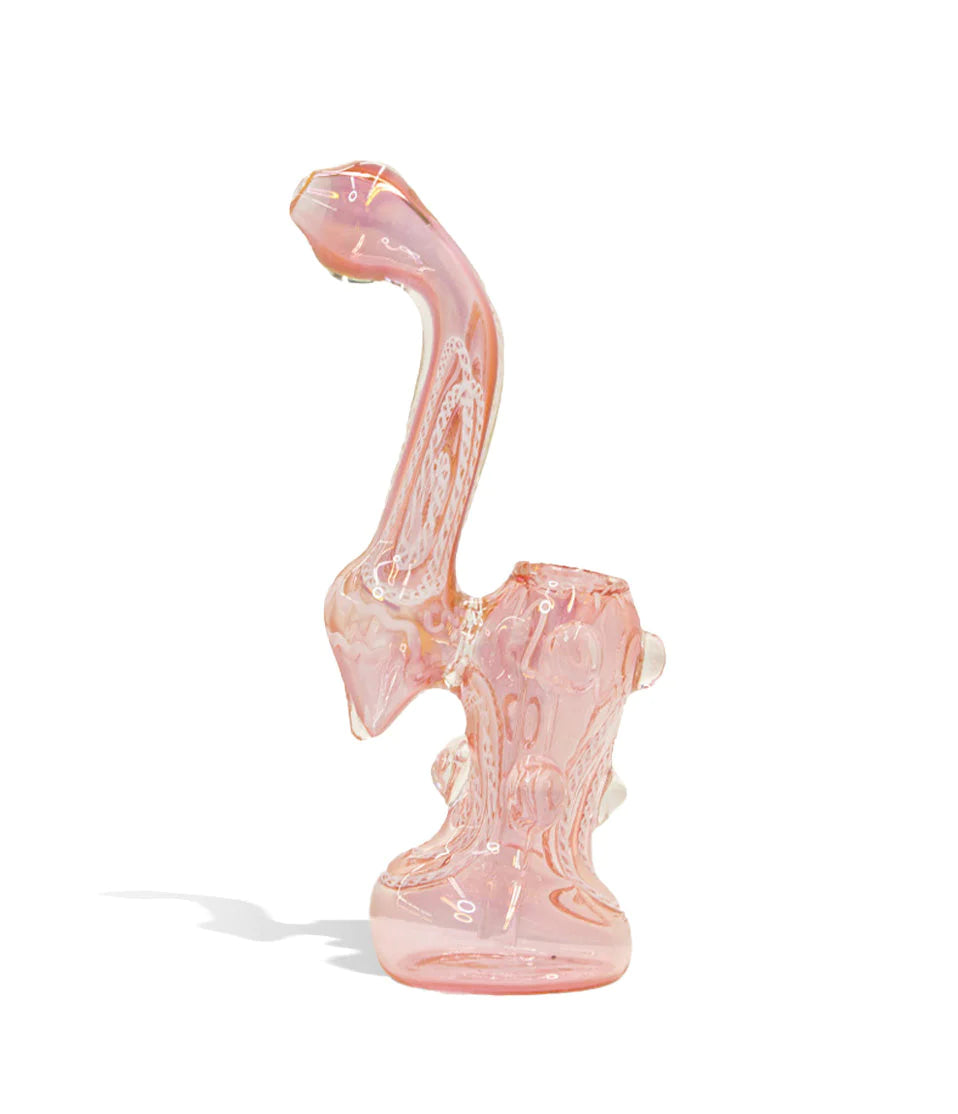 Glass Bubbler Pipe - 8 Inch -