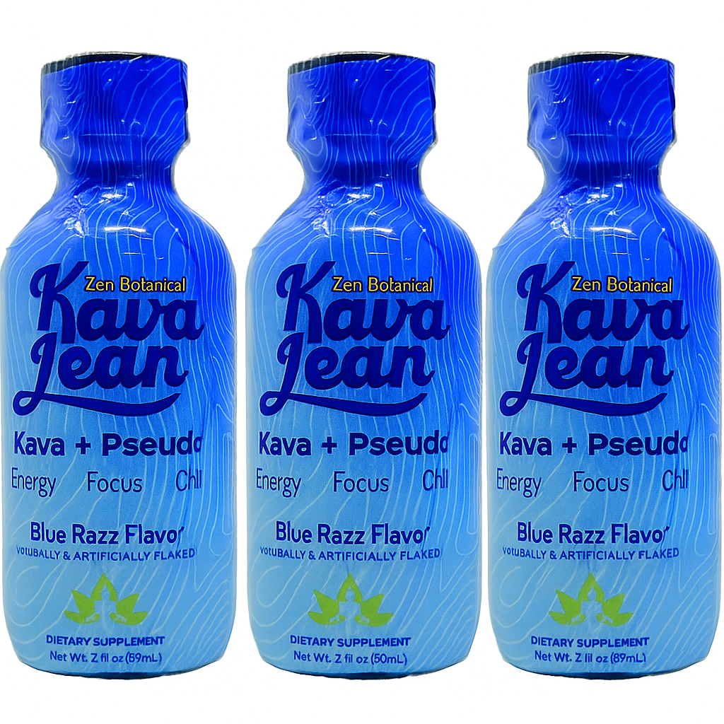 Kava Lean Blue Razz -