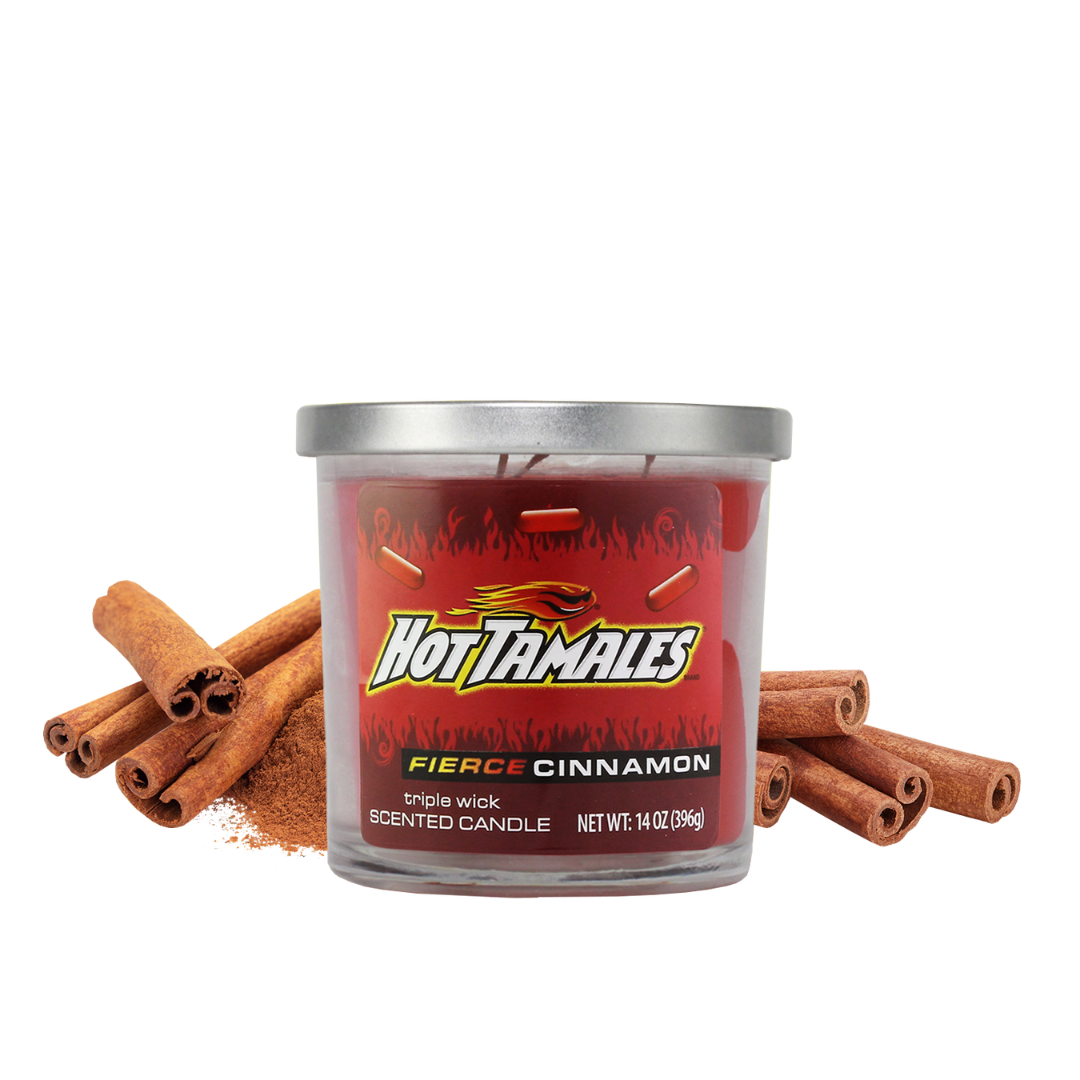 Hot Tamales Cinnamon Scented Candle - 14oz