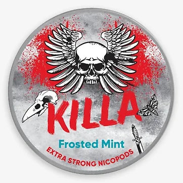 Killa Nicotine Pouches Frosted Mint 13.2mg - 5 Pack -