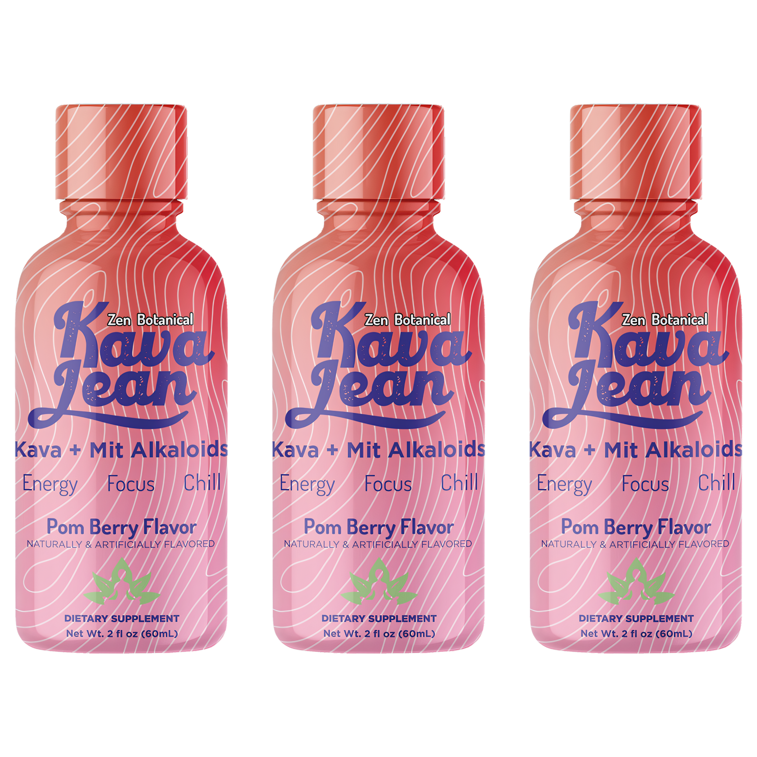 Kava Lean Pom Berry -