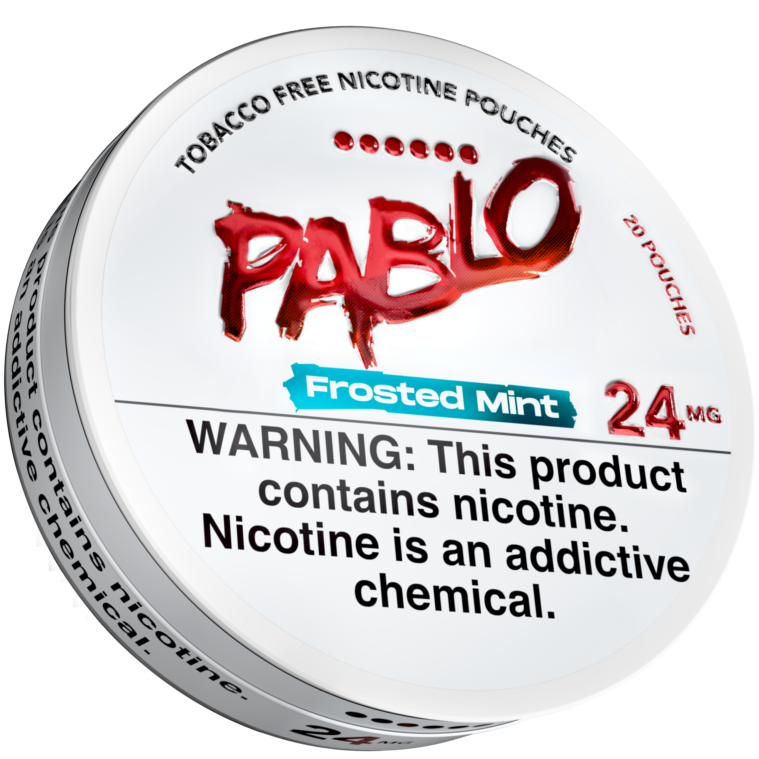 Pablo Nicotine Pouches Frosted Mint - 5 Pack -