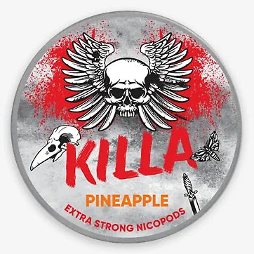 Killa Nicotine Pouches Pineapple 13.2mg - 5 Pack -