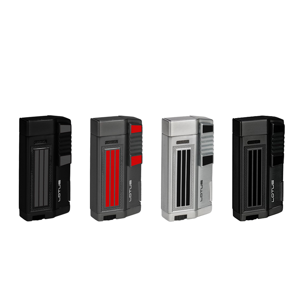 Lotus 55 Droid Double Flame Torch Lighter and Punch Cutter -