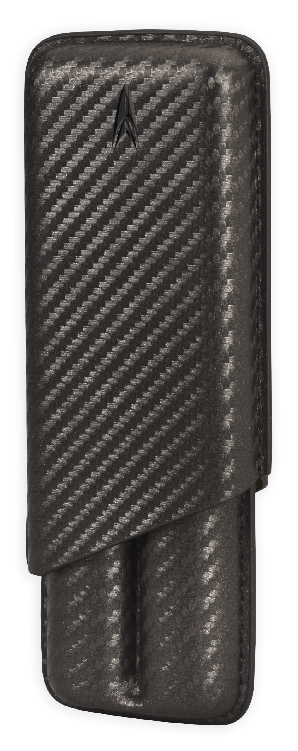 Lotus Carbon Fiber Stick Cigar Cases - 62-Ring Gauge Carbon Fiber Wrap