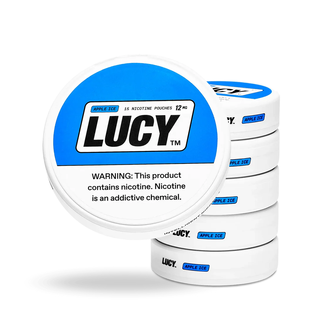 Lucy Nicotine Pouches Apple Ice 12MG - 5 Pack -