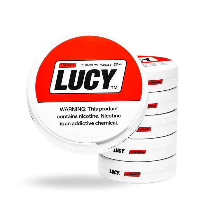 Lucy Nicotine Pouches Cinnamon 12MG - 5 Pack -