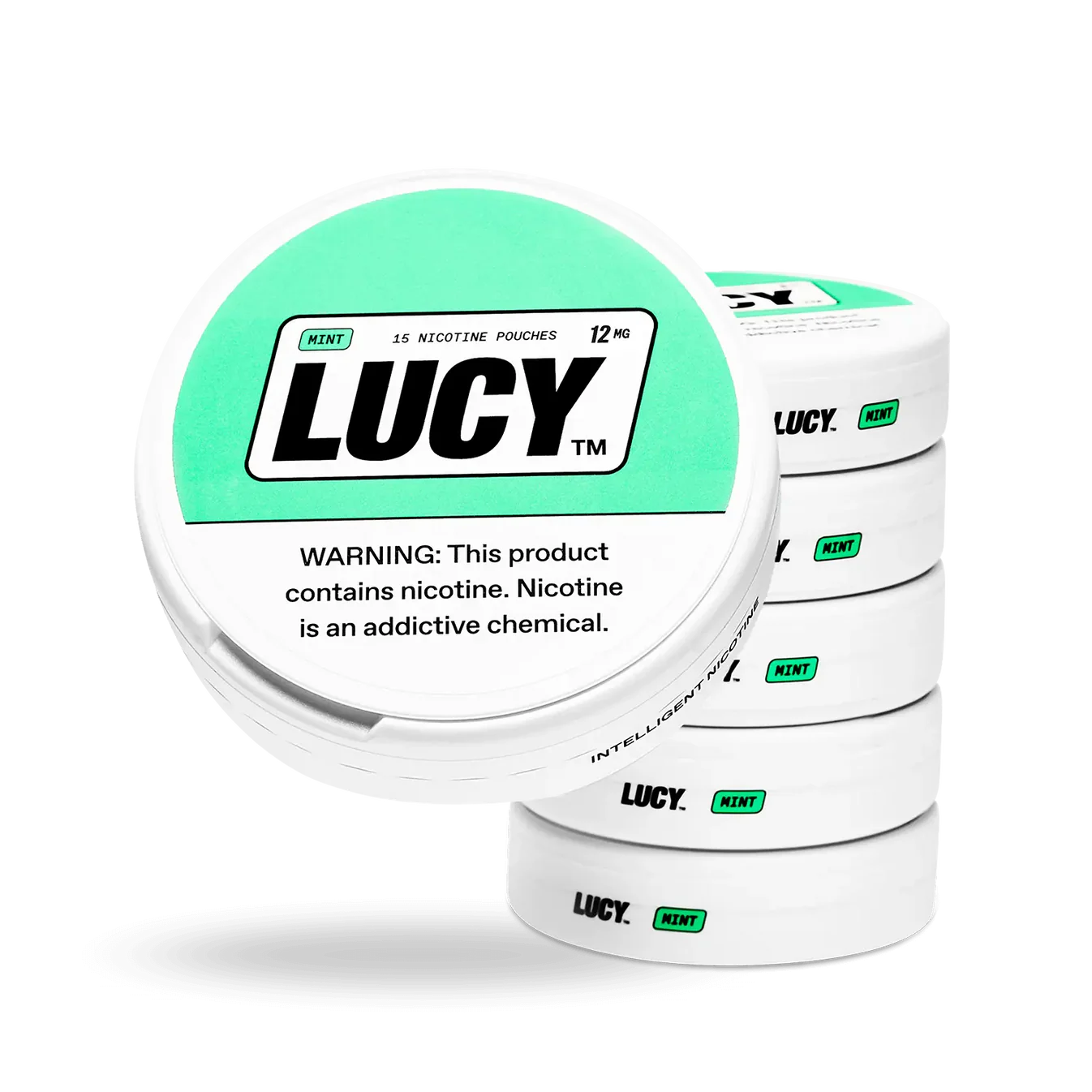 Lucy Nicotine Pouches Mint 12MG - 5 Pack -