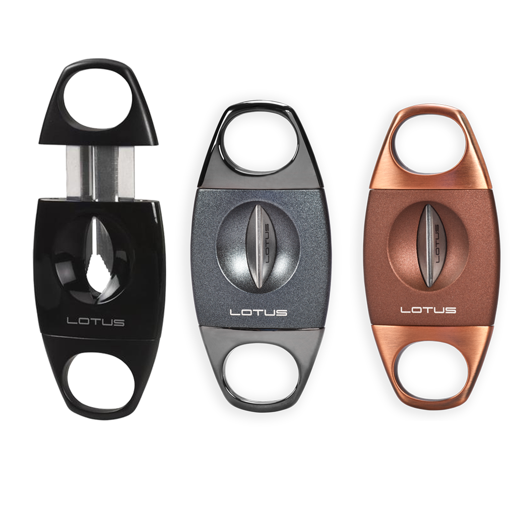 Lotus Jaws Serrated V-Cut Cigar Cutter -