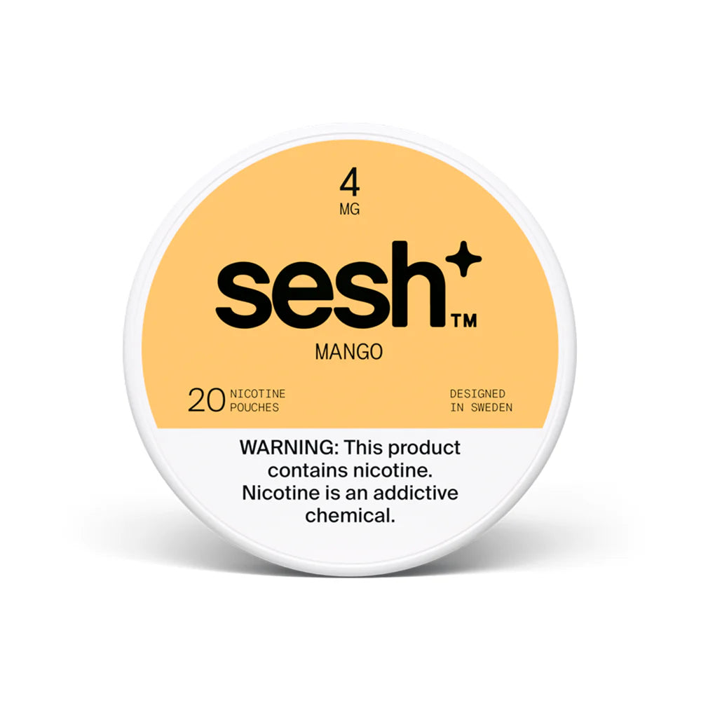 Sesh+ Nicotine Pouches Mango - 5 Pack -