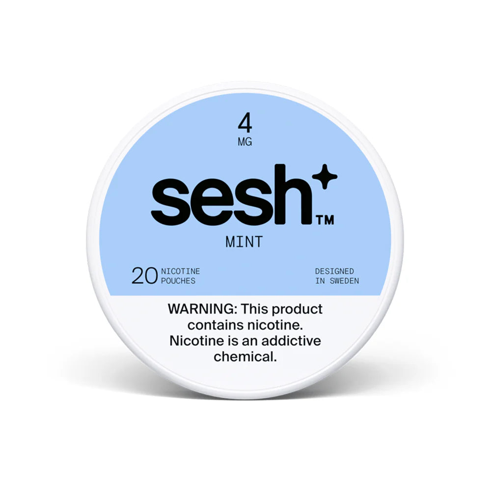 Sesh+ Nicotine Pouches Mint - 5 Pack -