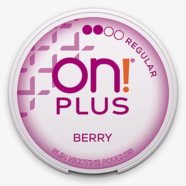ON! Plus Nicotine Pouches Berry - 5 Pack -
