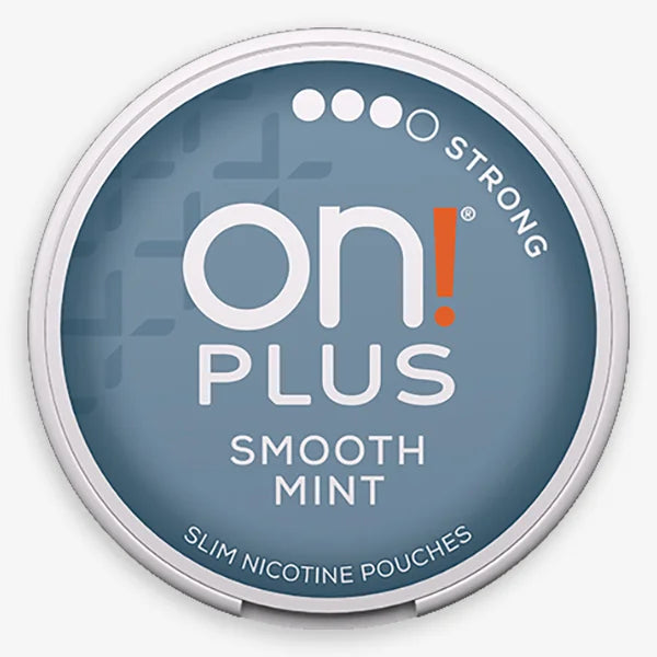 ON! Plus Nicotine Pouches Smooth Mint - 5 Pack -