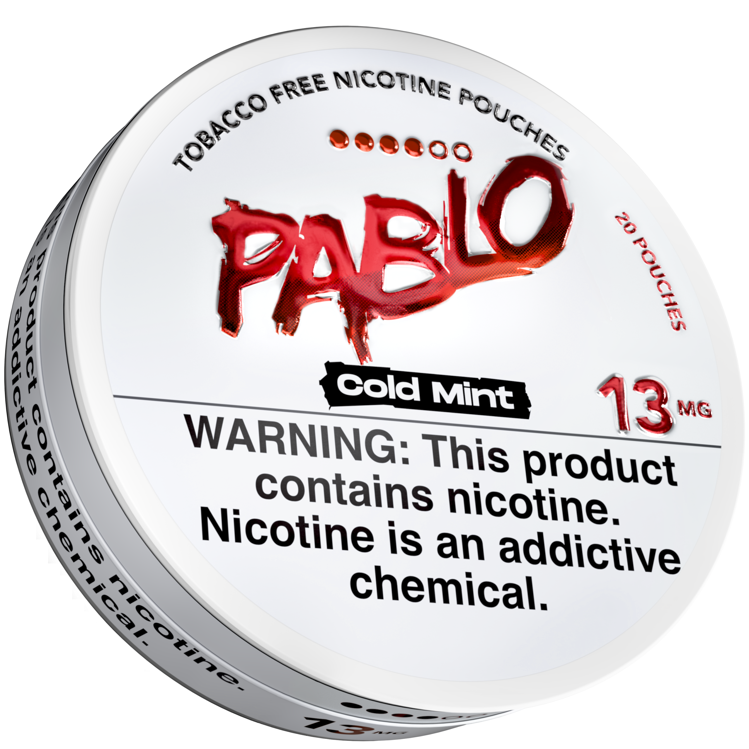 Pablo Nicotine Pouches Cold Mint - 5 Pack -