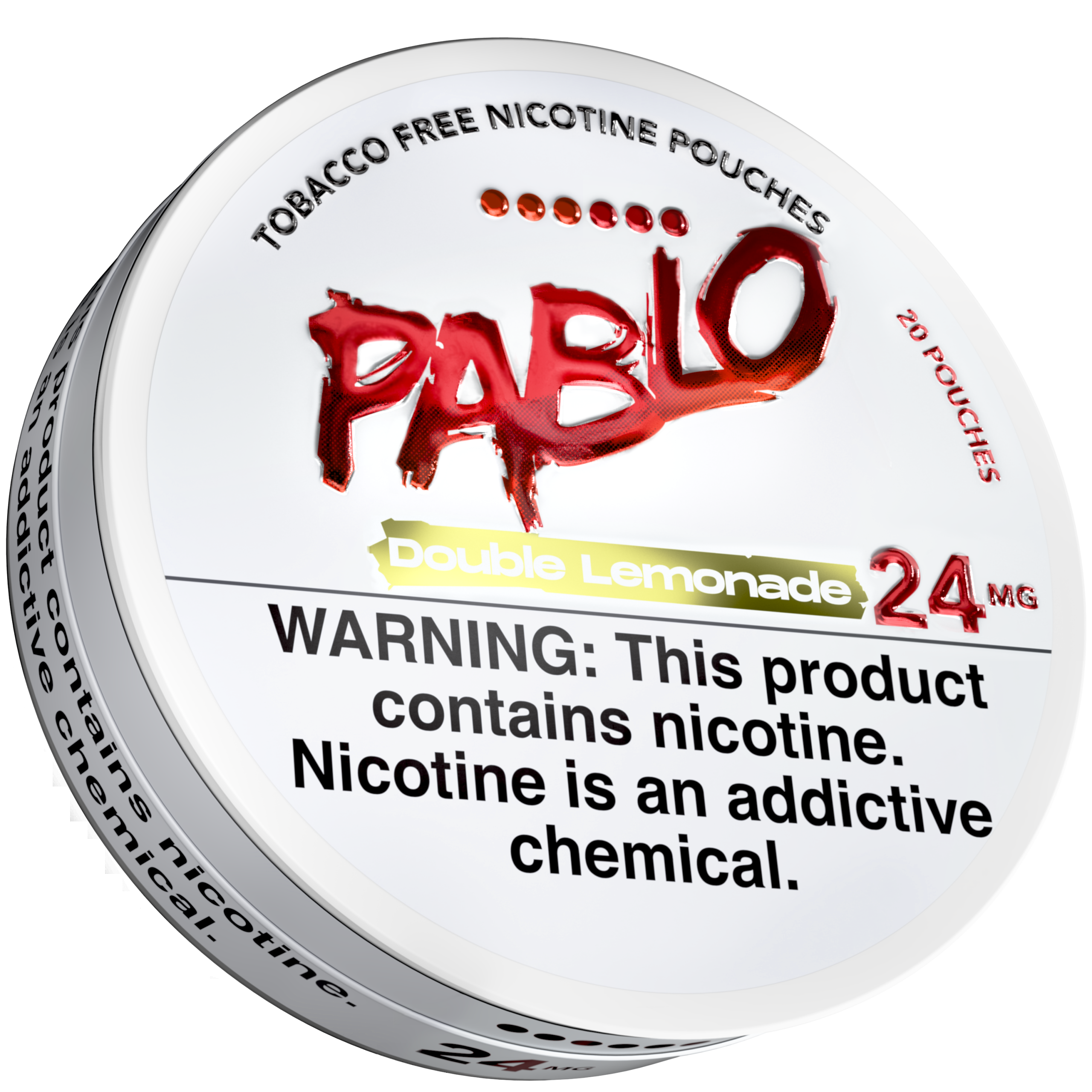 Pablo Nicotine Pouches Double Lemonade - 5 Pack -