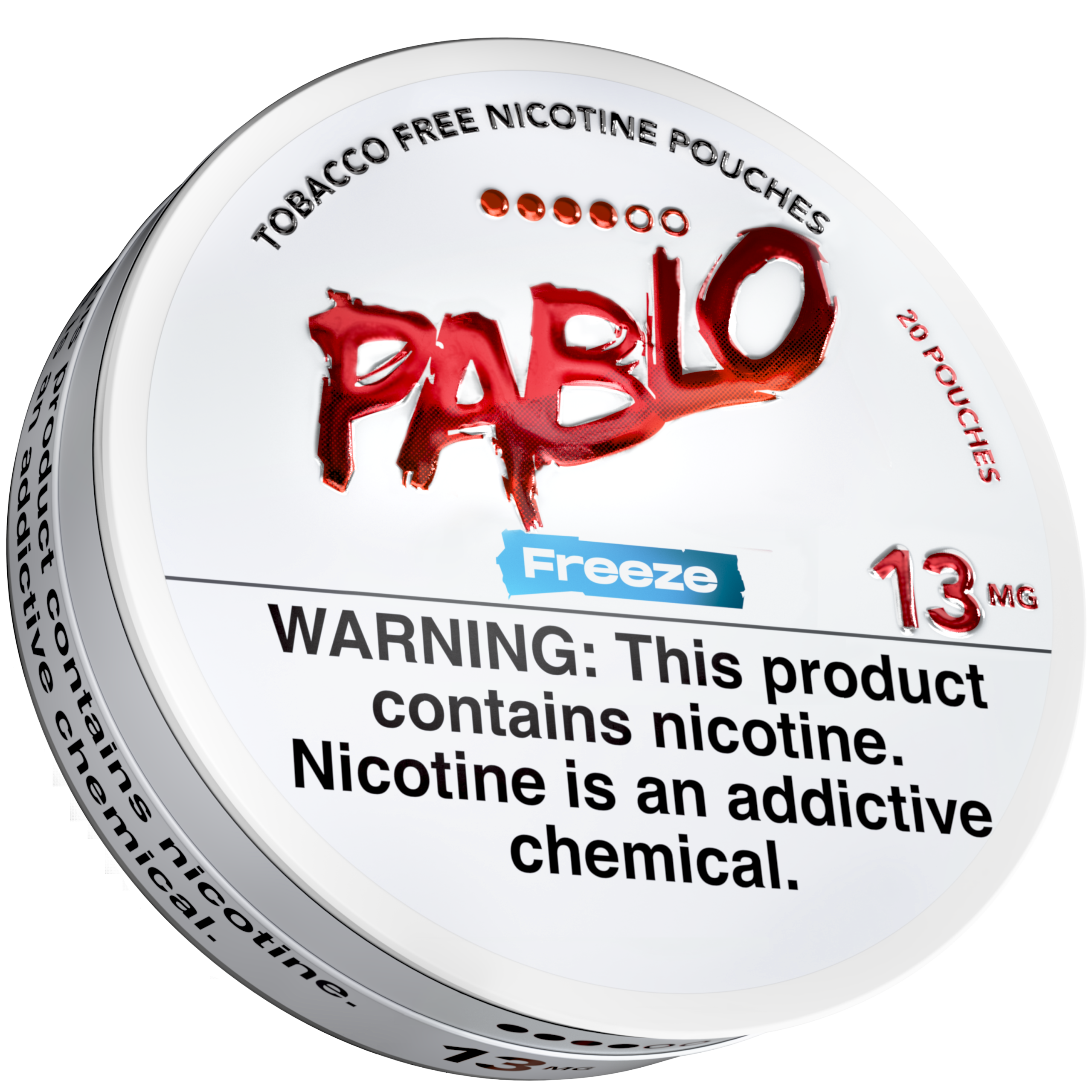 Pablo Nicotine Pouches Freeze - 5 Pack -
