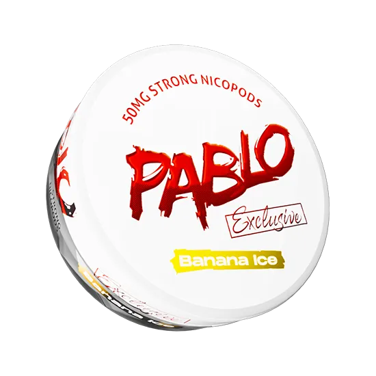 Pablo Nicotine Pouches Banana Ice 30MG - 5 Pack -