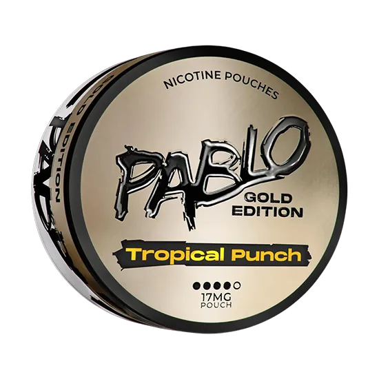 Pablo Nicotine Pouches Gold Edition Tropical Punch 17MG -