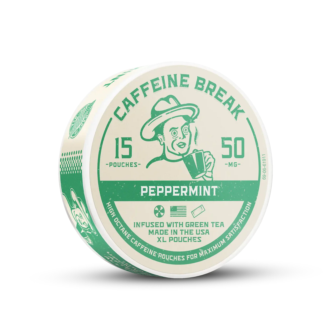 ALP Peppermint Caffeine Pouches - 5 Pack -