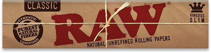 RAW Classic Kingsize Slims Rolling Papers -