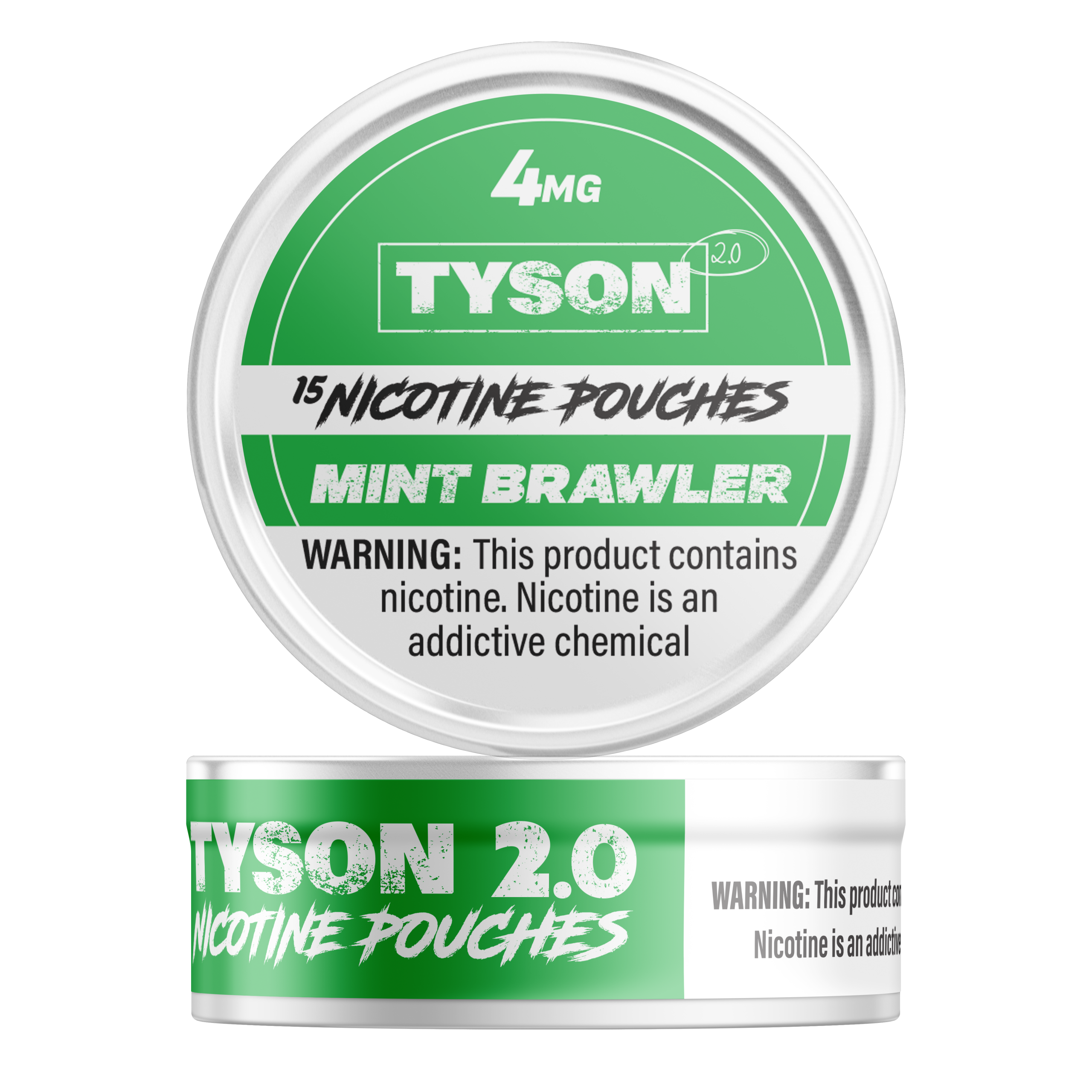 Tyson 2.0 Nicotine Pouches Mint Brawler - 5 Pack -