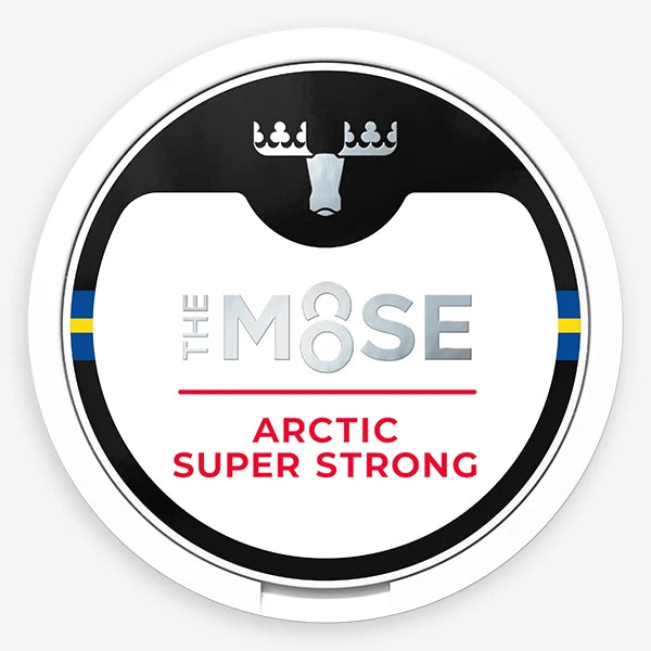 The Moose Nicotine Pouches All White Arctic Pouches -