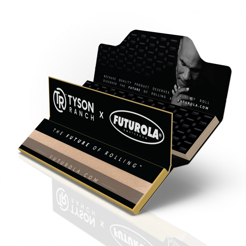 Tyson Ranch X Futurola 1¼ Rolling Papers + Perforated Tips -