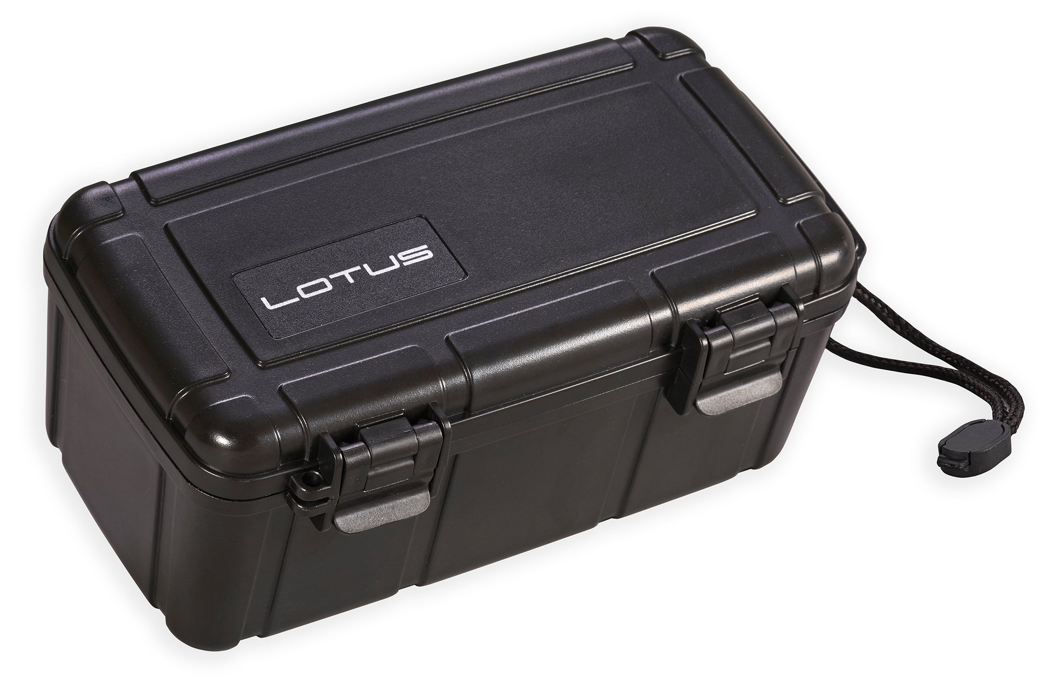 Lotus Travel Humidor - 15-Stick Black
