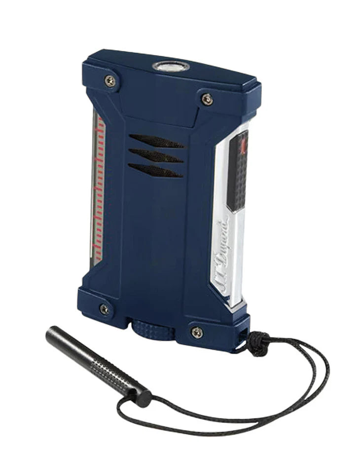 S.T. Dupont Defi Extreme Soft Flame Lighter Matte Blue