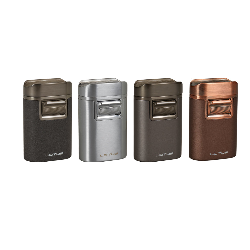 Lotus Brawn Quadruple Table Top Torch Lighter -