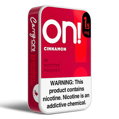 ON! Cinnamon Nicotine Pouches - 5 Pack -