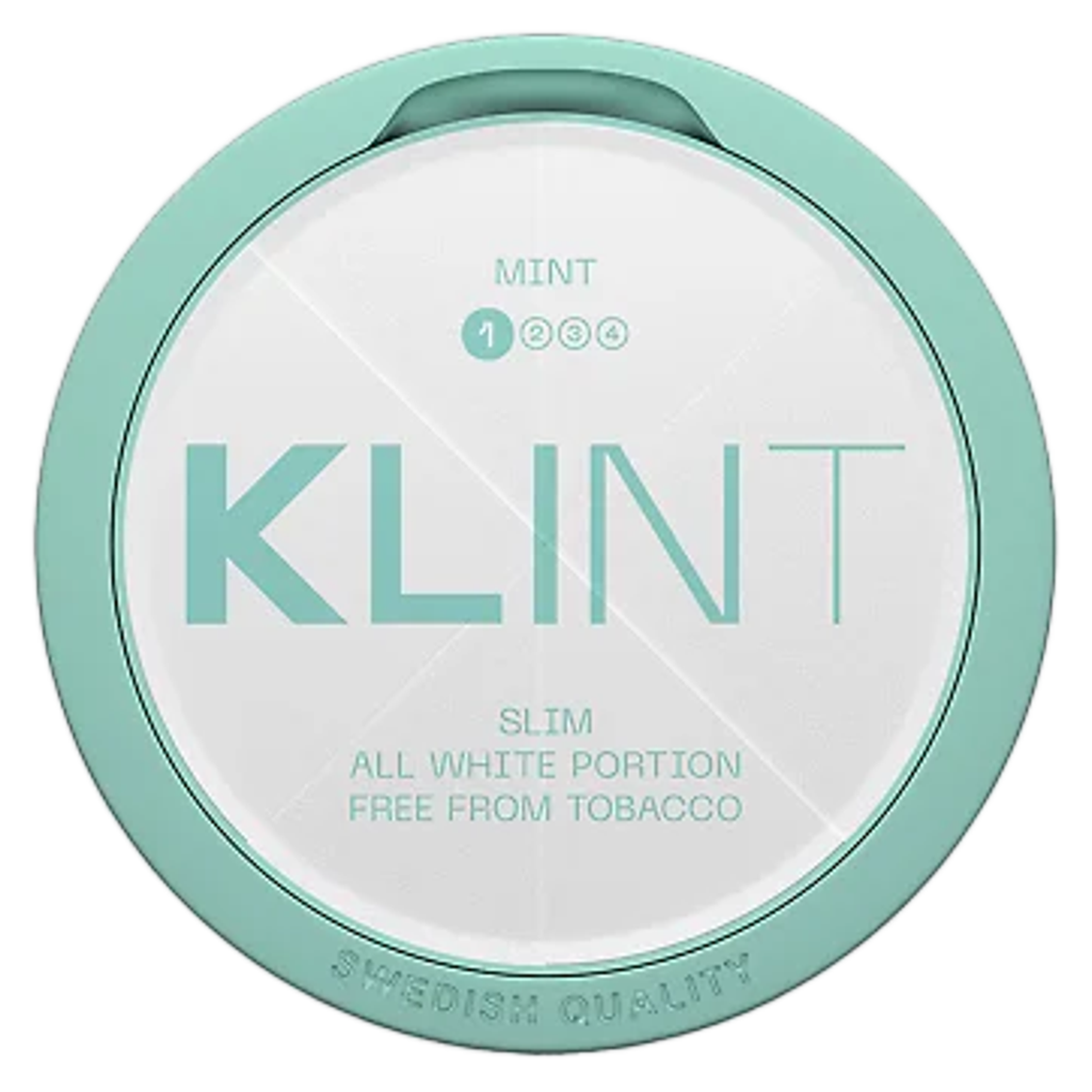 Klint Nicotine Pouches Mint 4MG - 5 Pack -