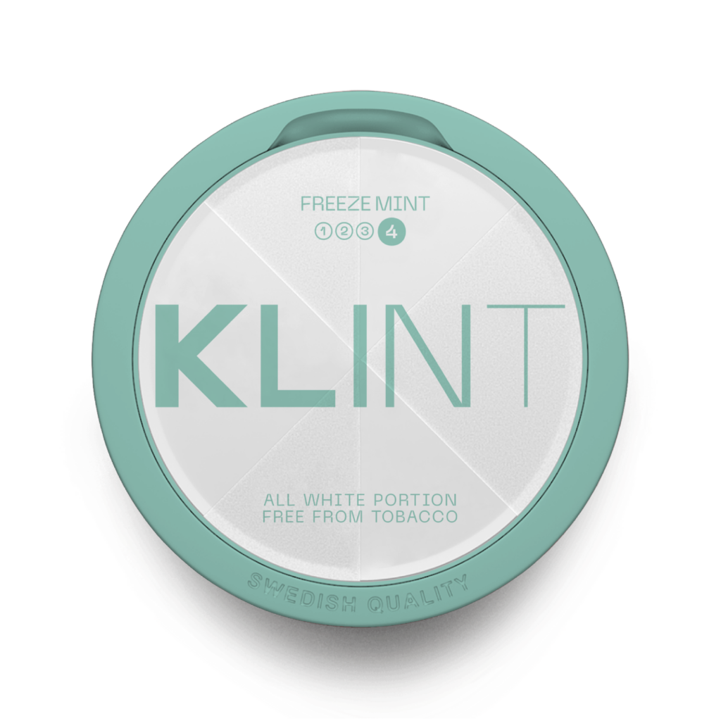 Klint Nicotine Pouches Freeze Mint 11.2MG - 5 Pack -