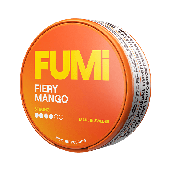 Fumi Nicotine Pouches Fiery Mango 8MG - 5 Pack -