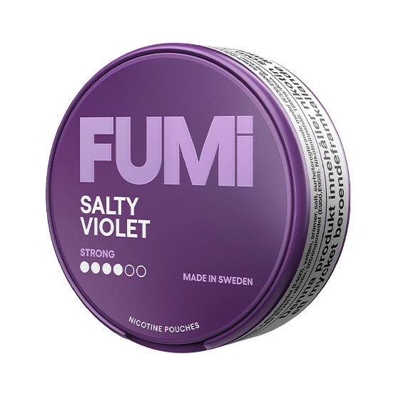 Fumi Nicotine Pouches Salty Violet - 5 Pack -