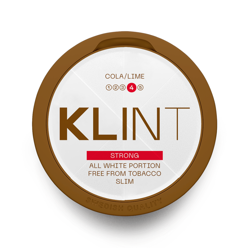 Klint Nicotine Pouches Cola Lime 11.2MG - 5 Pack -