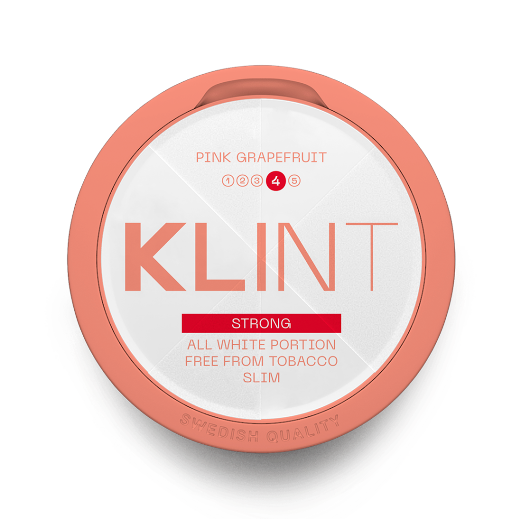 Klint Nicotine Pouches Pink Grapefruit 11.2MG - 5 Pack -