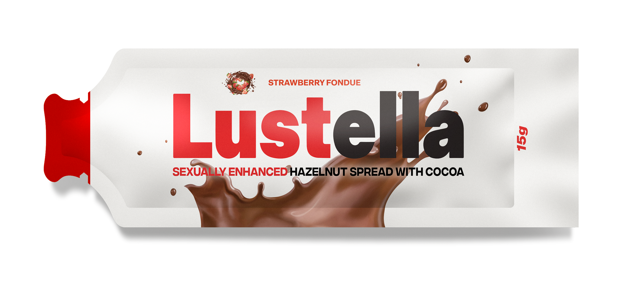 Lustella Infused Hazelnut Strawberry Spread -