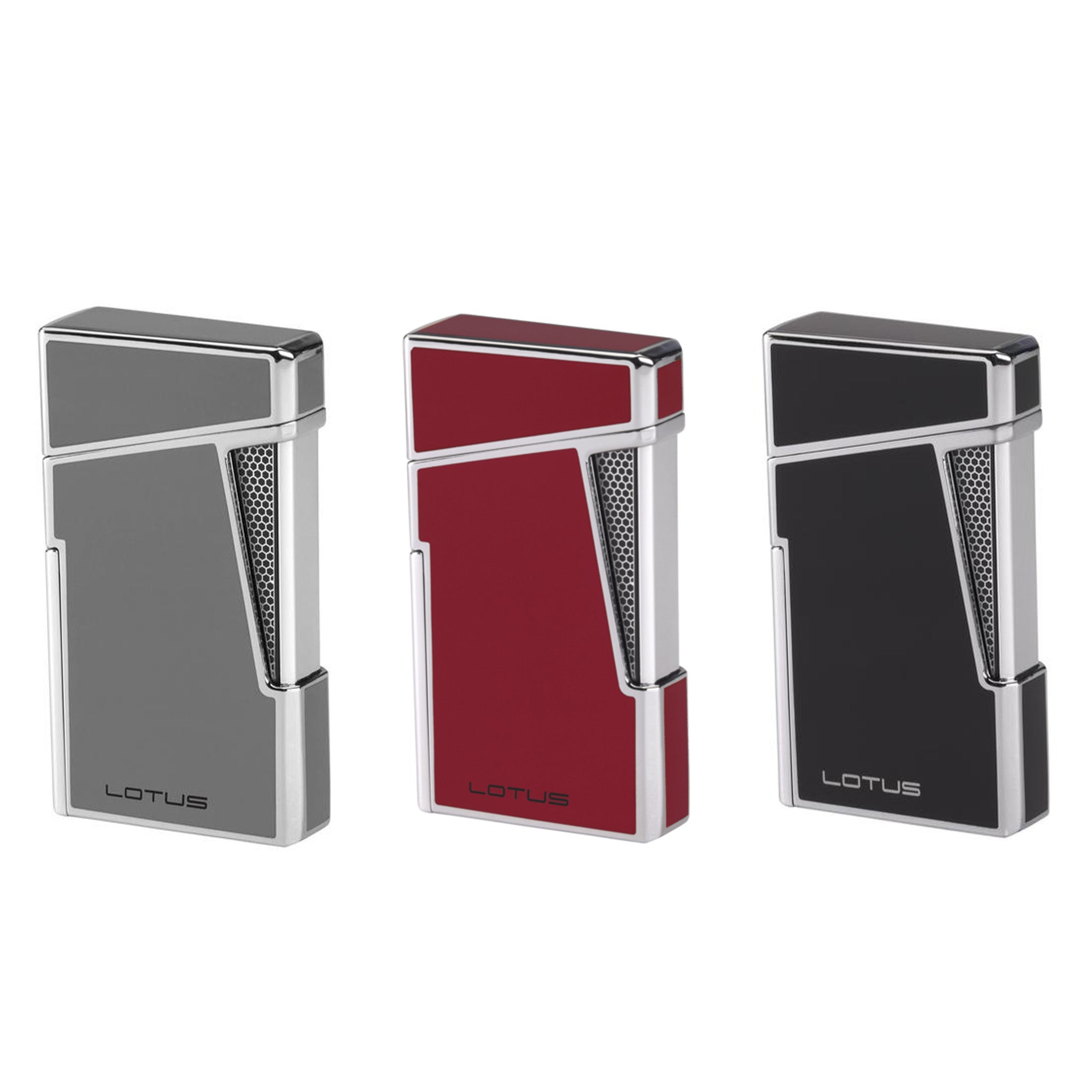 Lotus 48 Apollo Double Flame Torch Lighter and Punch Cutter -