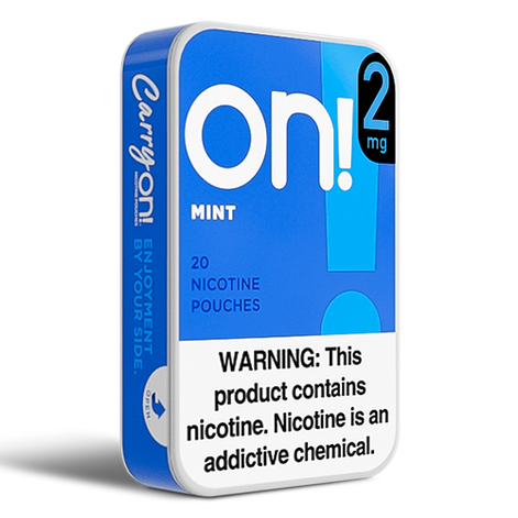 ON! Mint Nicotine Pouches - 5 Pack -