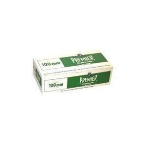 Premier Menthol Tubes Case 100's - 10,000 Tubes -