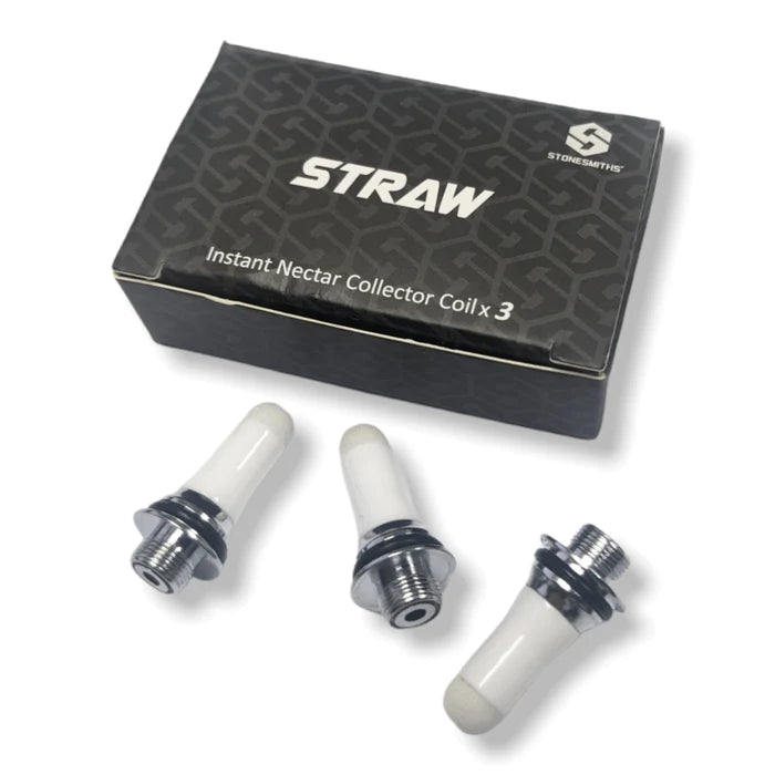 StoneSmiths' Straw Nectar Collector Replacement Tips - 3 Pack -