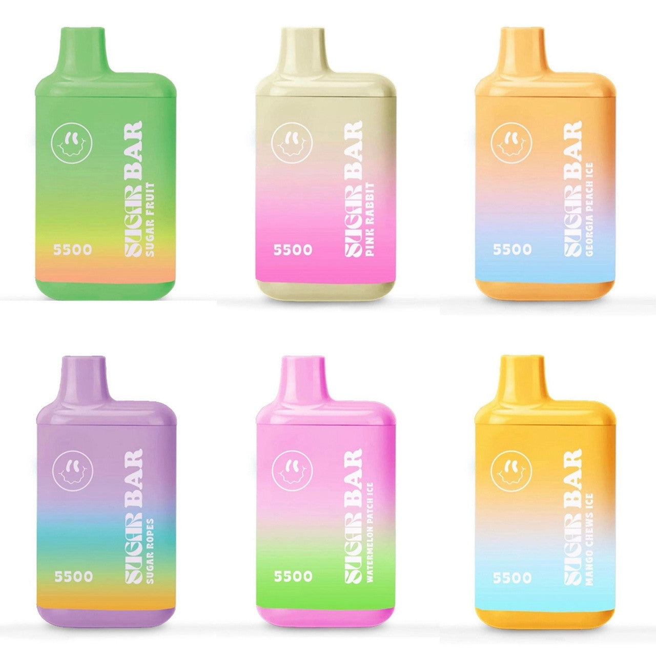 Sugar Bar 5500 Puff Disposable Vape -