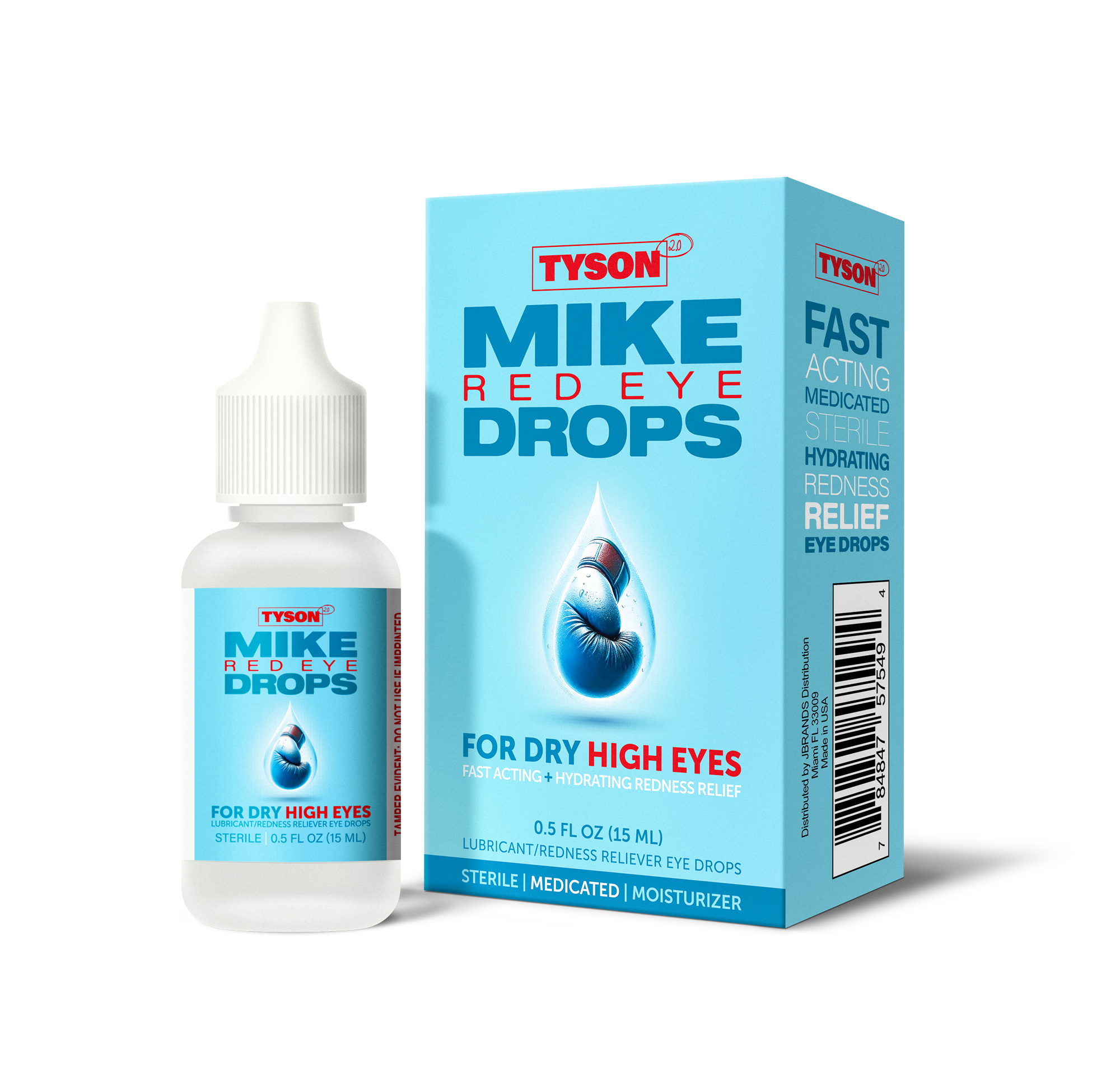 Tyson 2.0 Mike Red Eye Drops -