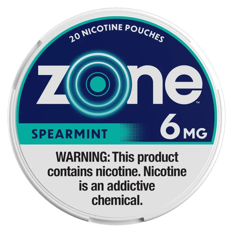 Zone Nicotine Pouches Spearmint - 5 Pack -
