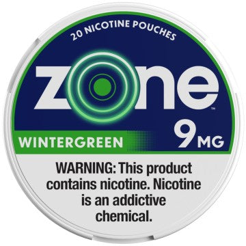 Zone Nicotine Pouches Wintergreen - 5 Pack -