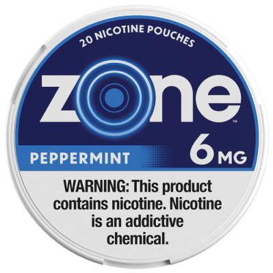 Zone Nicotine Pouches Peppermint - 5 Pack -
